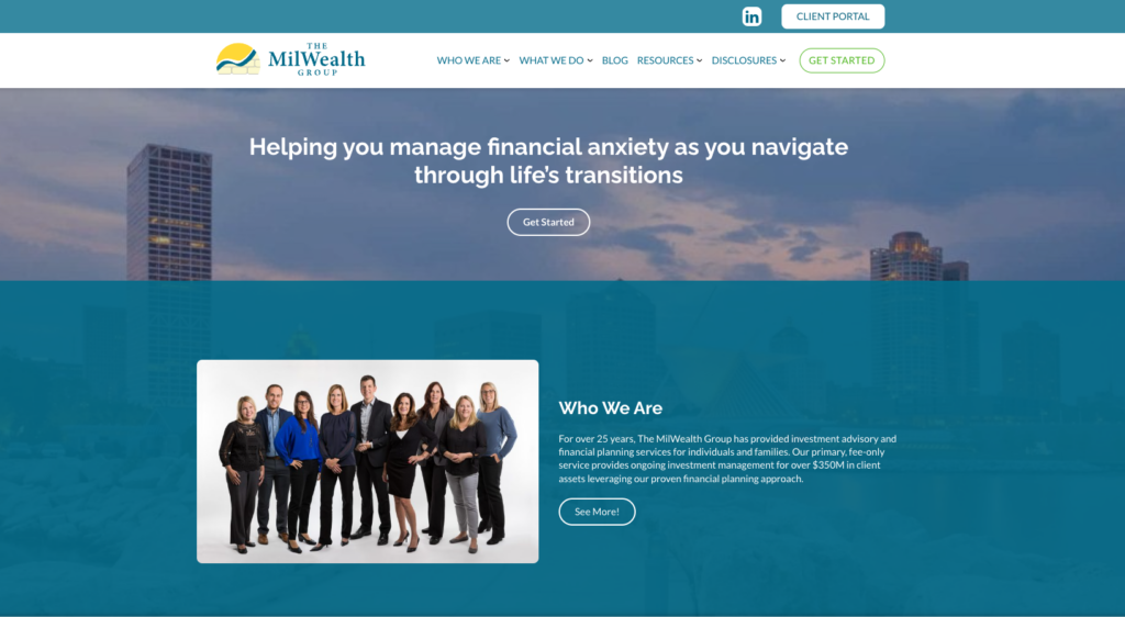 MilWealth Website